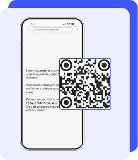 static-free-qr-code-for-displaying-text