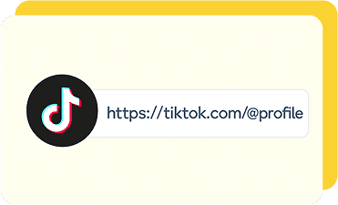 add tiktok profile