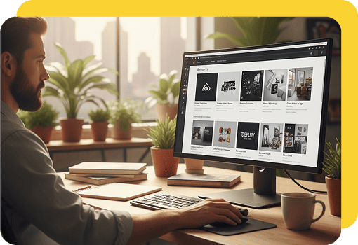 Design portfolio QRs