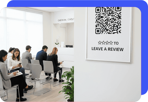 qr for collect patient feedback