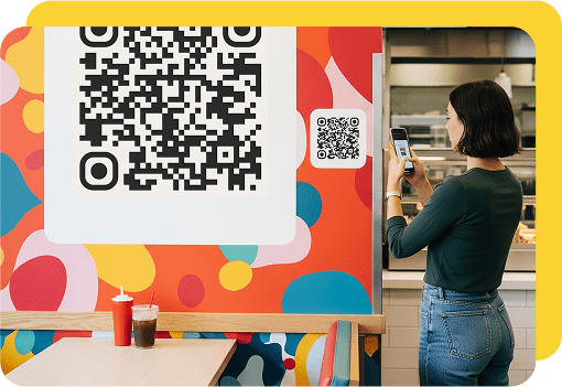 create QR codes for restaurant ordering