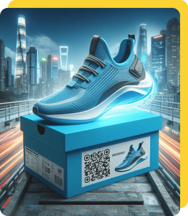 sneaker box qr code