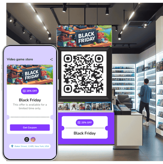 Coupon QR Code generator Coupon QR Code generator
