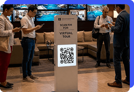 image gallery qr for travel and tourism