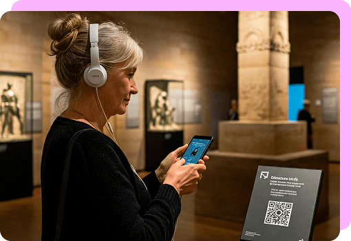 mp3 qr generator for Audio guides