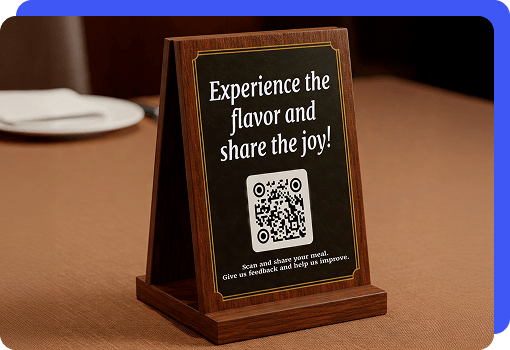 social media qr code for restaurants