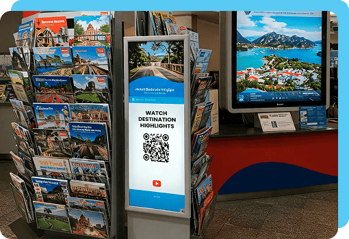 youtube qr code for tourism boards
